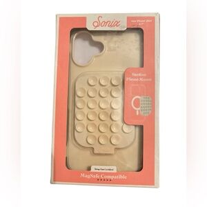 Sonix Linen IPhone 15 ProMax 2024 6.7” Suction Phone Mount Case